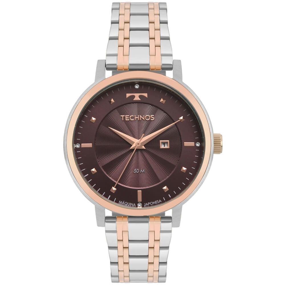 Relógio Technos Feminino bicolor Trend 2015CCT/5G
