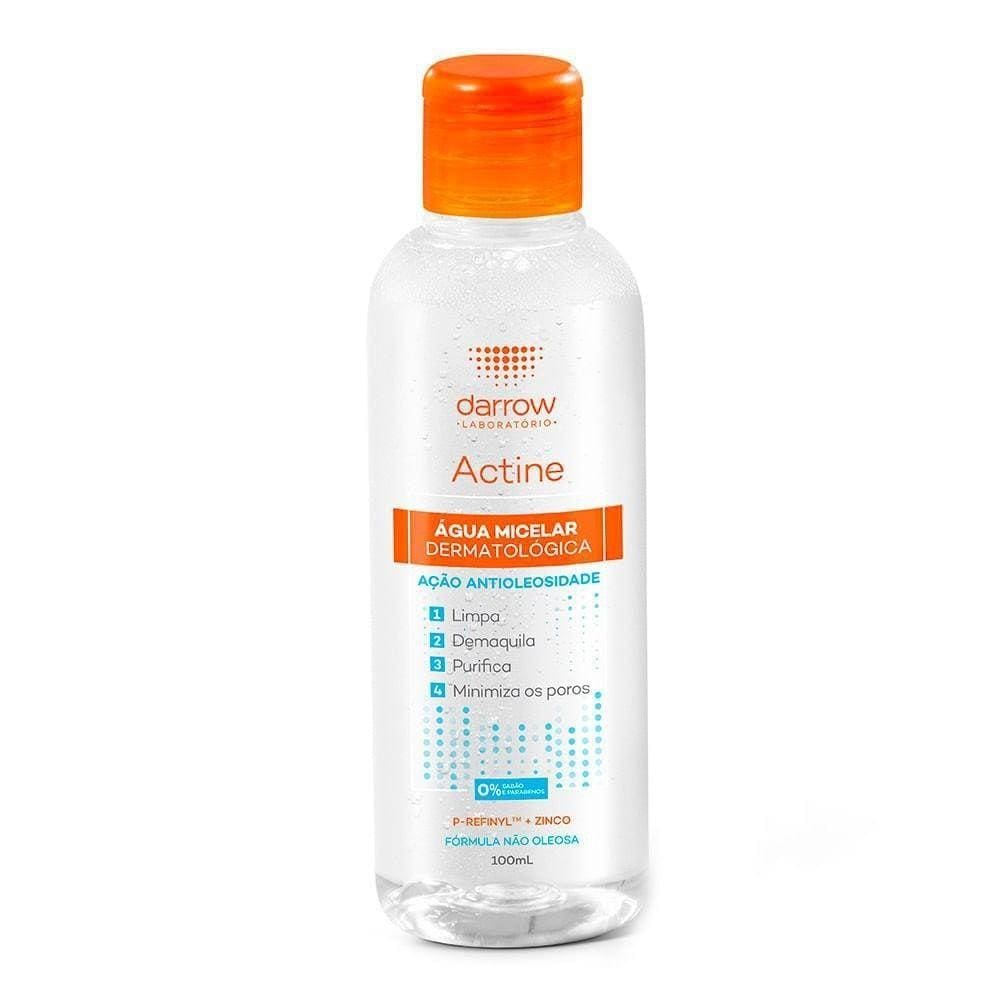 Actine Água Micelar 100Ml Darrow