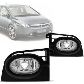Par Farol Milha Auxiliar Honda New Civic 2006 2007 2008