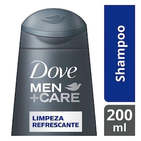 Shampoo Dove Men Care Limpeza Refrescante 200ml