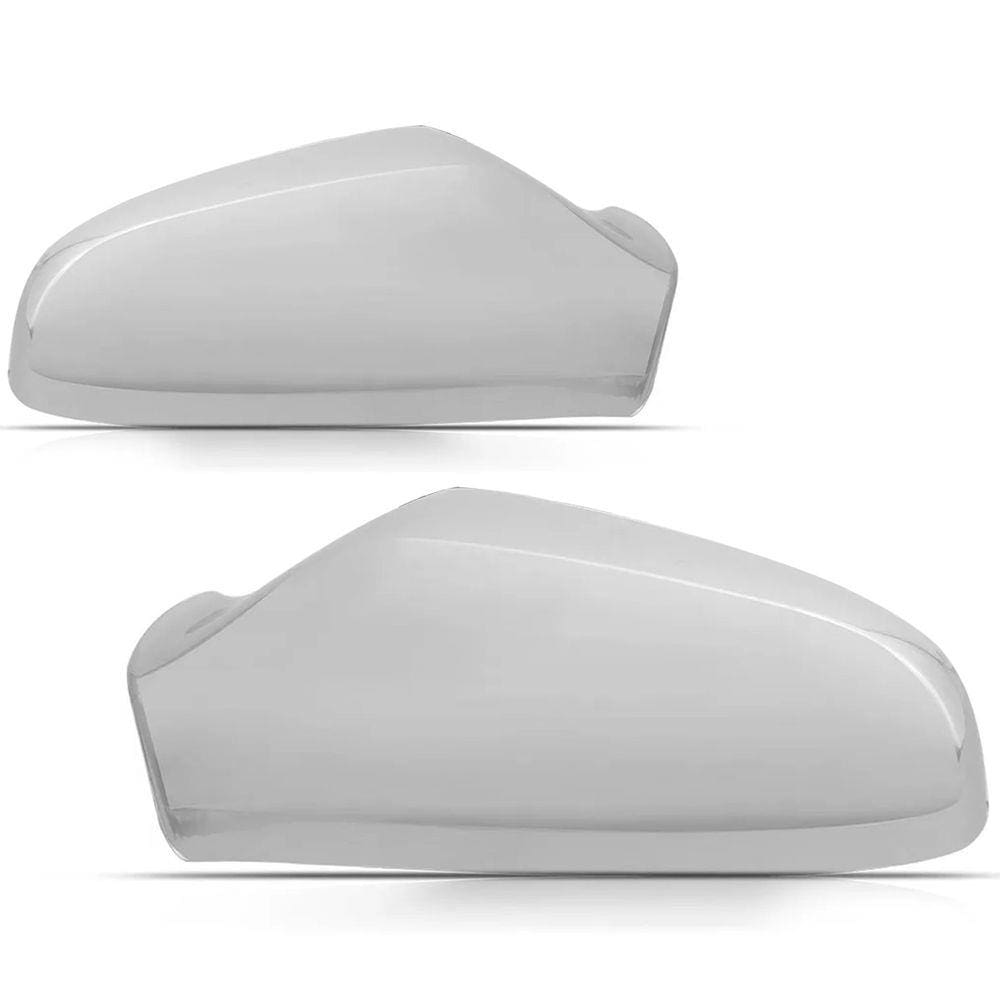 Par Capa Retrovisor Vectra 2009 2010 2011 2012 Cromada Com Furo