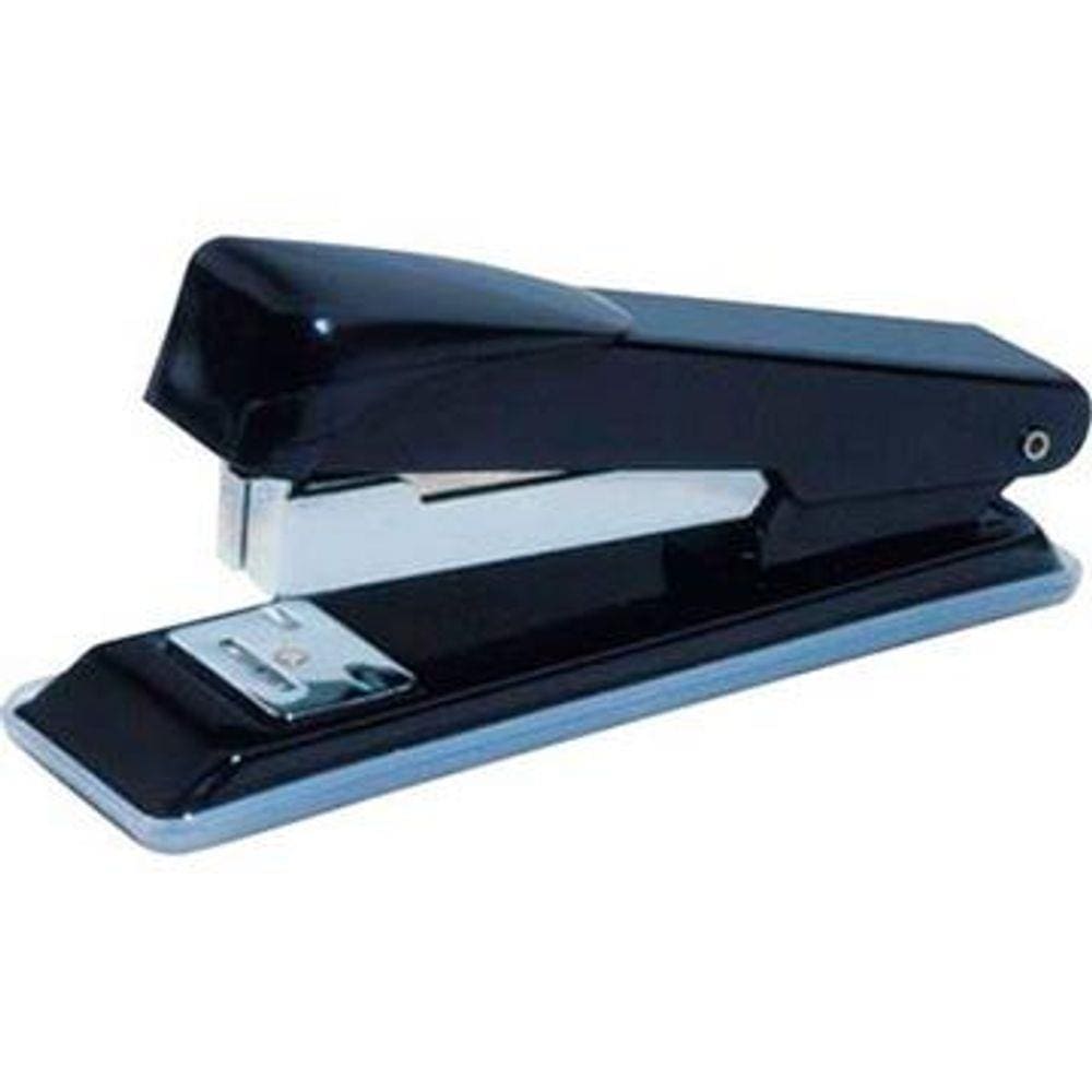 Grampeador Plus Line Mesa Metálico 11,8cm Pequeno Preto CIS - Embalagem com 1 Unidades