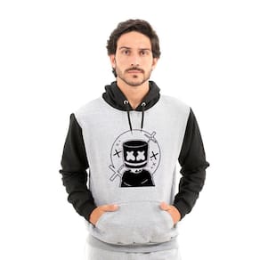 Moletom Optron Shop Estampado Com Punho E Bolso