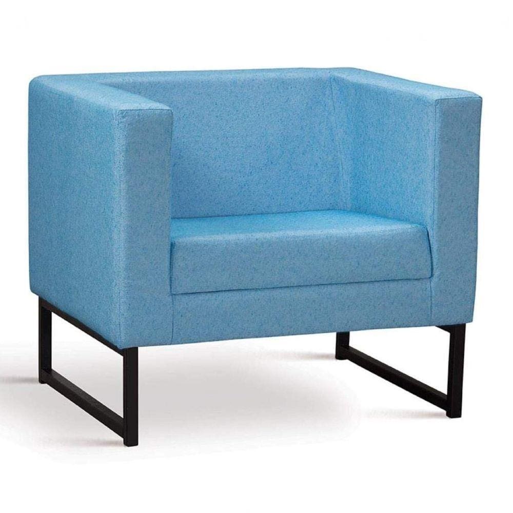 Poltrona Dafne Daf Mobiliário Azul
