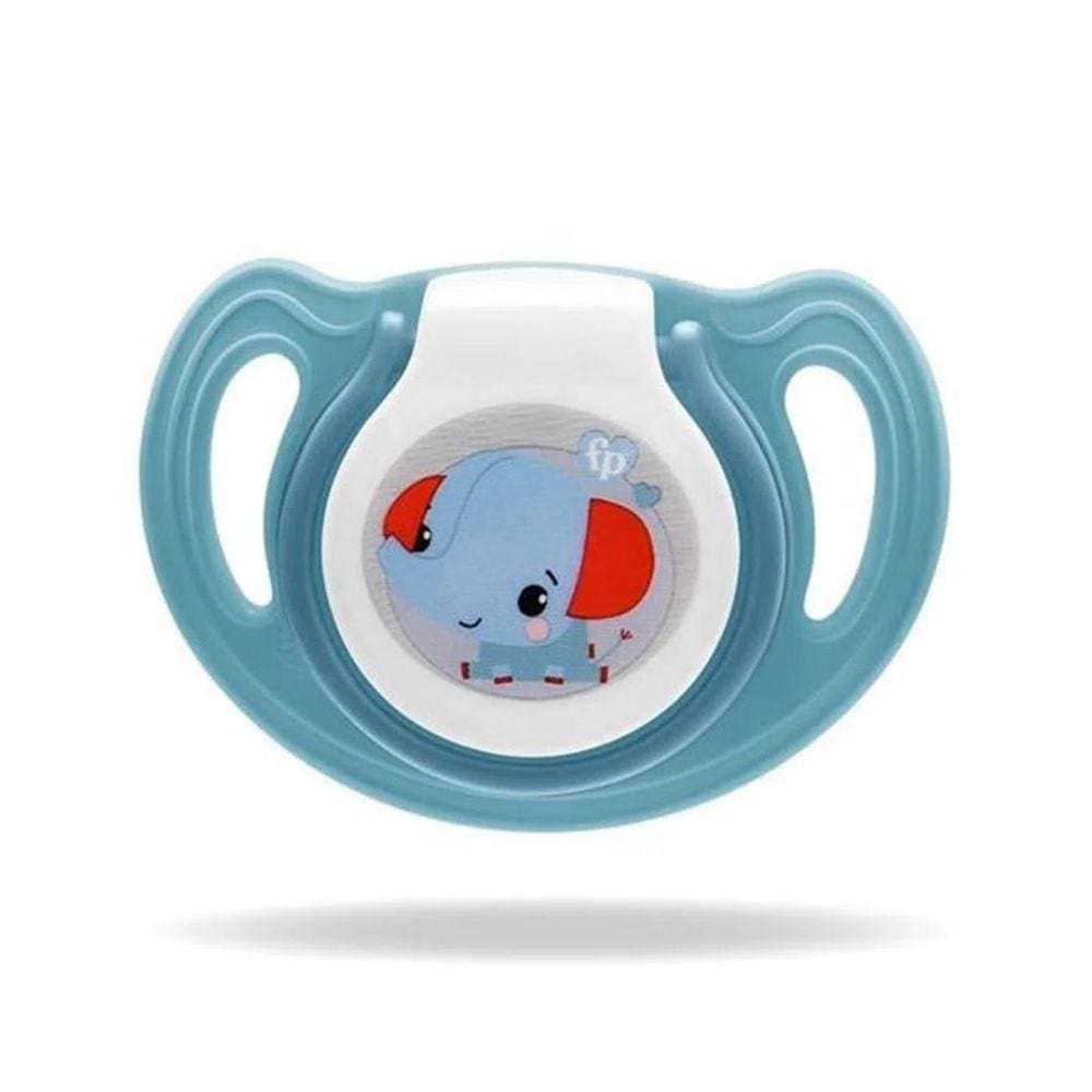 Chupeta First Moments Soft 6-18M Azul com Case Esterilizador - Fisher-Price