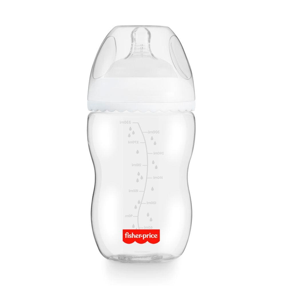 Mamadeira First Moments Clássica Neutra 330ml 4M+ - Fisher-Price