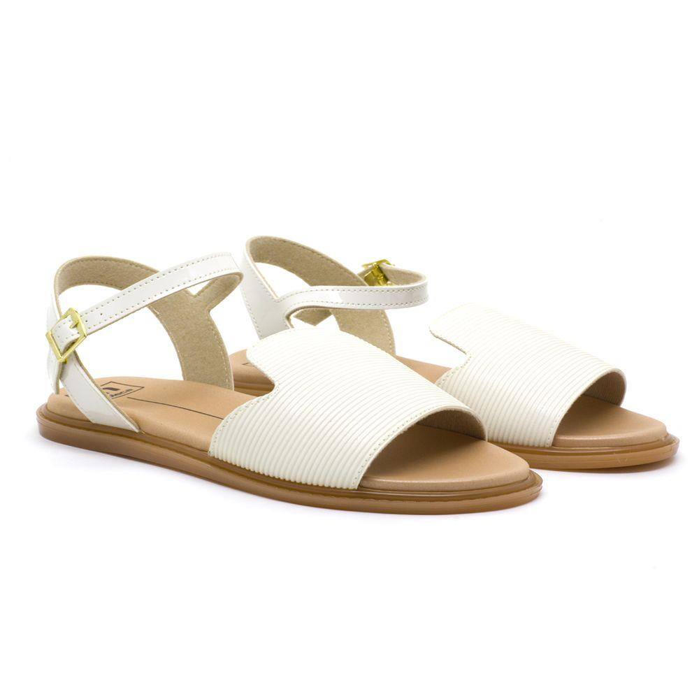 Sandália Feminina Rasteirinha Moleca Flat Conforto | Casas Bahia