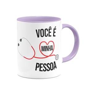 Caneca B-lilás Greys Anatomy - Você é minha pessoa