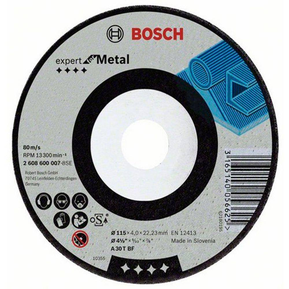 DISCO DE DESBASTE INOX 7 180x6.4 mm BOSCH