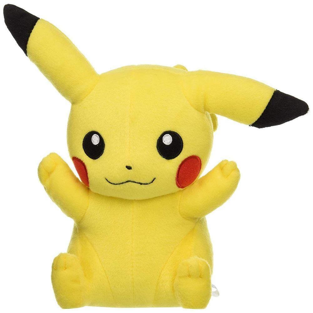 Boneco Brinquedo Pokemon Go Ash Pikachu