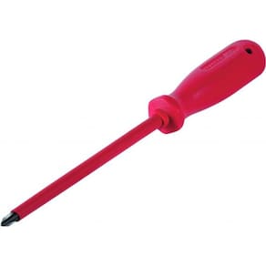 CHAVE DE FENDA CRUZADA ISOLADA 160NR-3/16" X 6" PH1 GEDORE