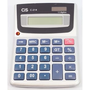 Calculadora De Mesa Calk Cis C - 214 12 Digitos