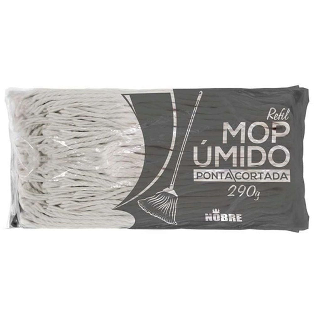 Refil Mop Nobre Úmido Ponta Cortada