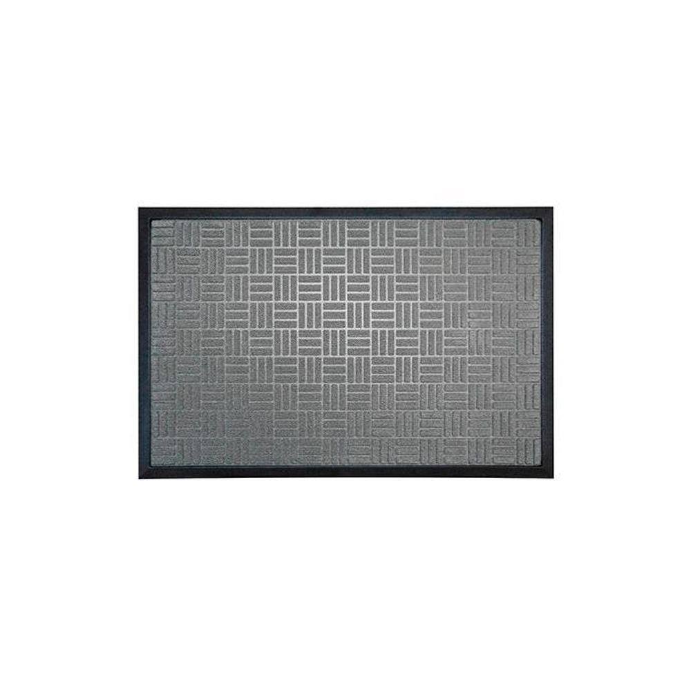 Tapete Fenice Cinza Hidro 89X59 Cm Seca Pé Absorve Água