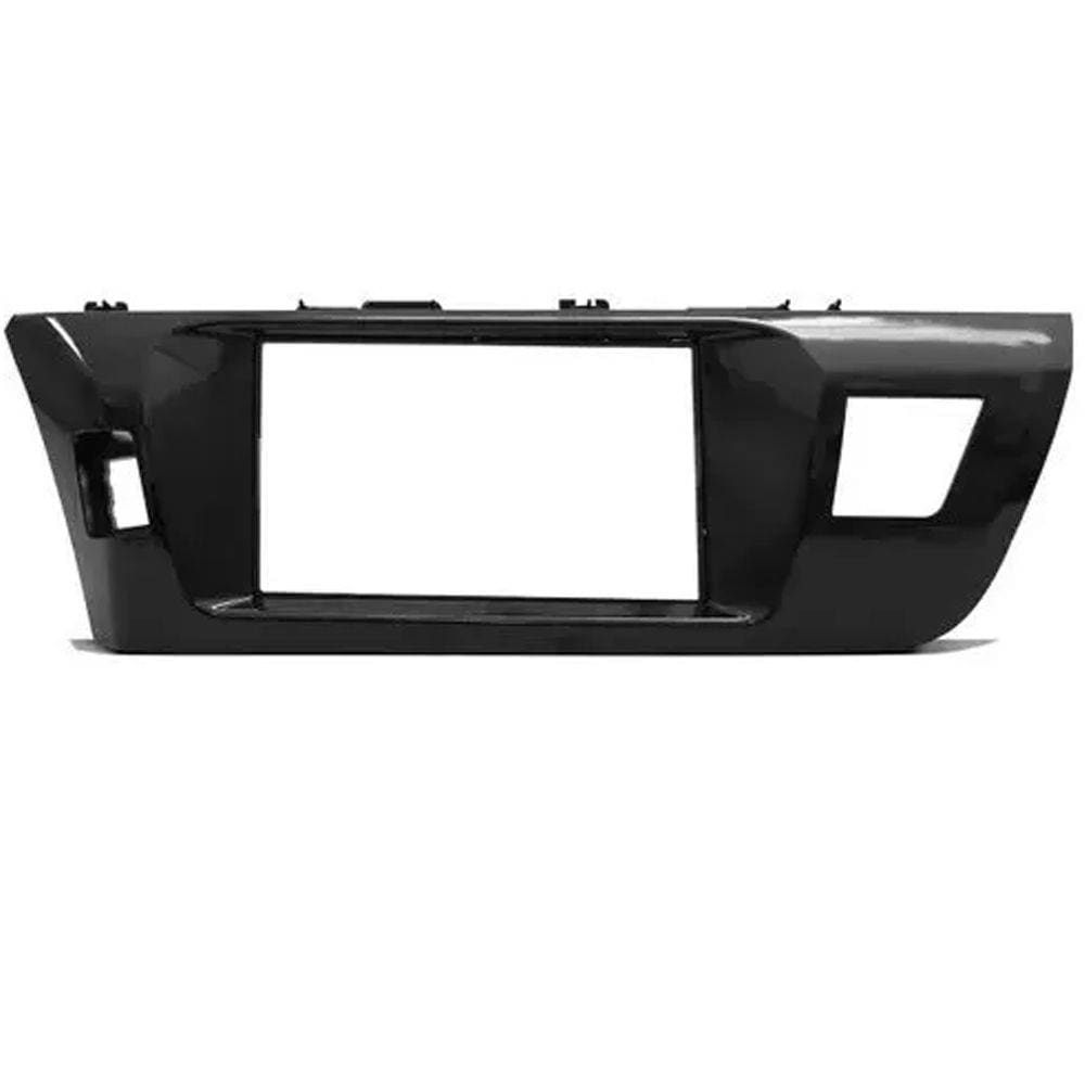 Moldura de Painel 2 Din Toyota Corolla 2015 2016 2017