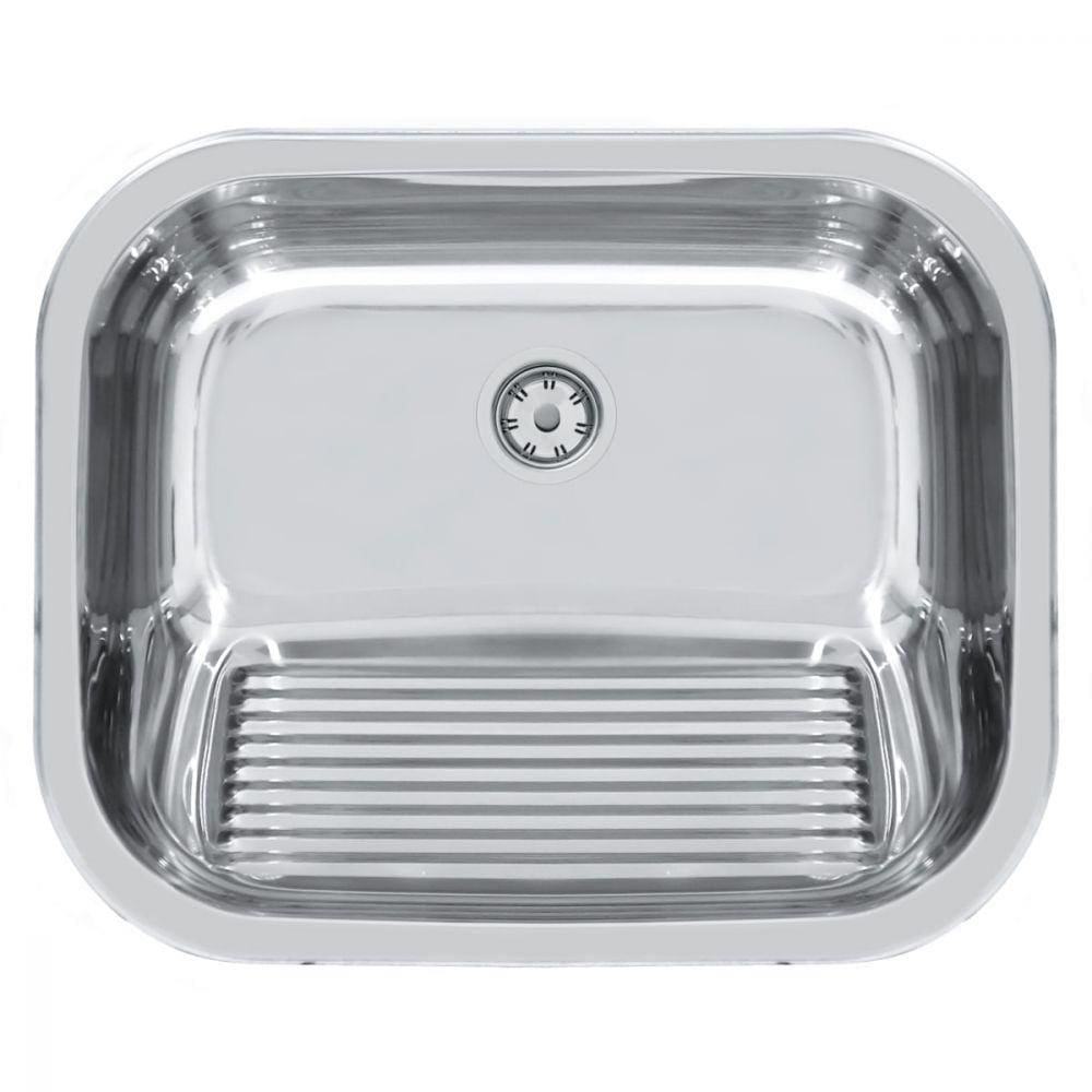 Tanque Tramontina Hera 30L Aço Inox Polido 50x40cm Válvula