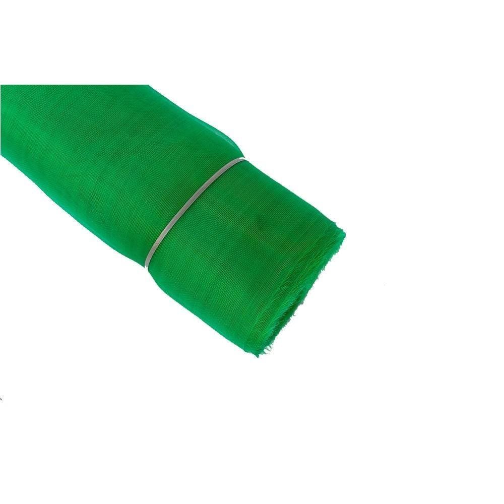Tela Plástica Valeplast  Mosquiteiro Pesada 1,5m x 50m Verde