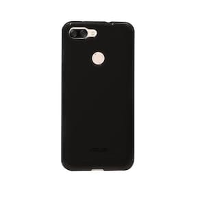Kit Capa slim Flexível + Película de gel adere 100% Asus Zenfone Max Plus M1 ZB570TL ZB570KL