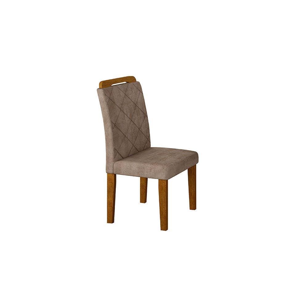 Conjunto Com 4 Cadeiras Para Sala de Jantar Melissa Rufato