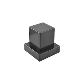 Acabamento Quadrado Preto Registro Pressão E Gaveta - Deca