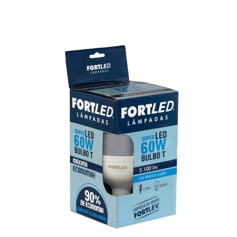 Lampada Led Bulbo 60W - Fortled