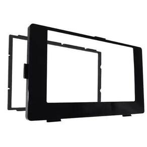 Moldura Painel 2DIN Multmidia Toyota Corolla 2017 19 Black Piano