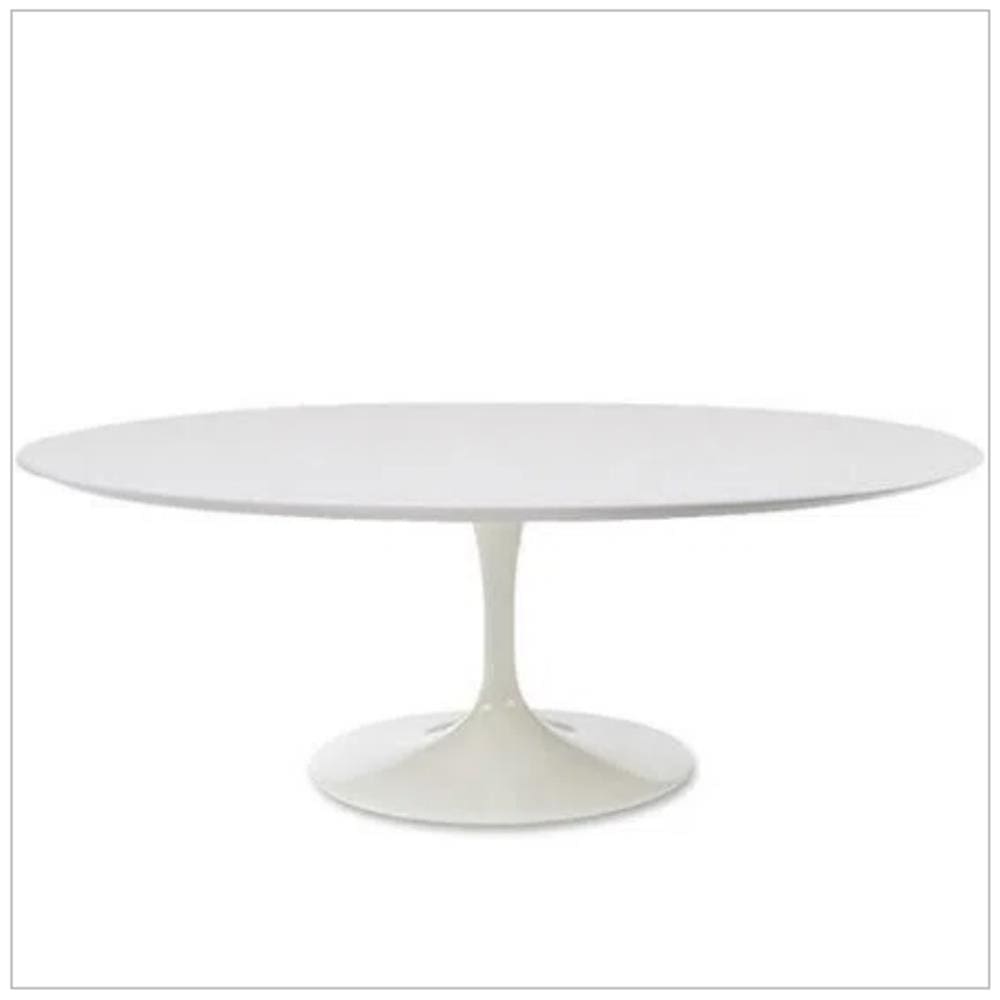 Mesa de Jantar Saarinen Oval 260x160 cm Laqueada