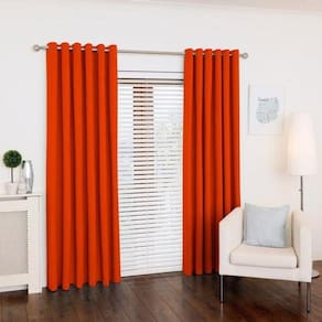 Cortina Laranja Sala Quarto 300X250 - Fabritex