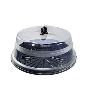 Boleira Com Tampa Preto 31Cm 129  Plastico Rainha