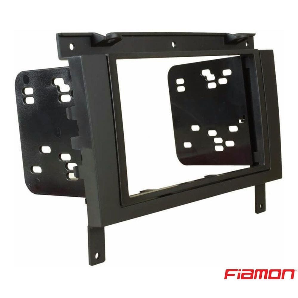 Moldura Painel 2din Gol Voyage Parati Saveiro G3 Preta