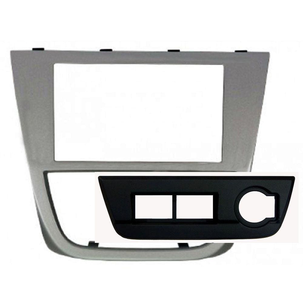 Moldura Painel 2DIN Multimidia Saveiro Cross Tropper G5 Grafite