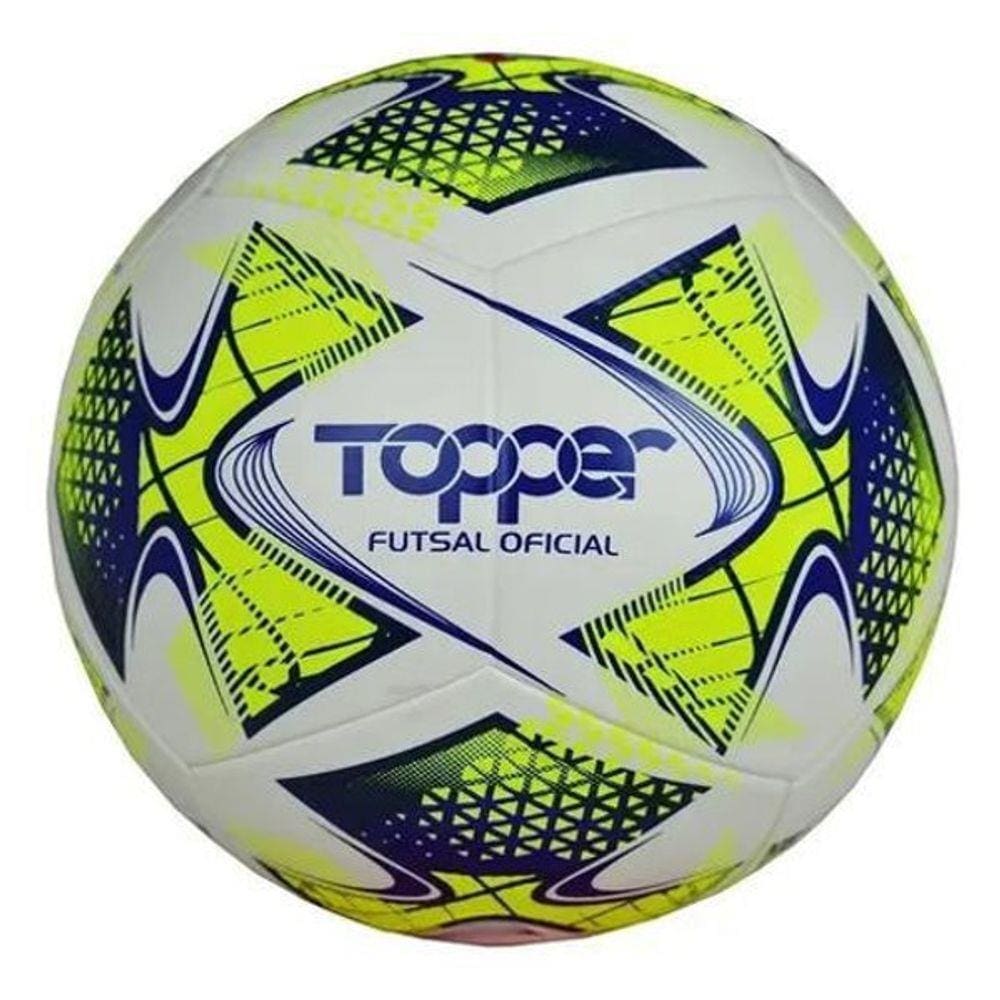 Aplique Emborrachado - Bola de Futebol Verde e Amarela - 19mm - 2un