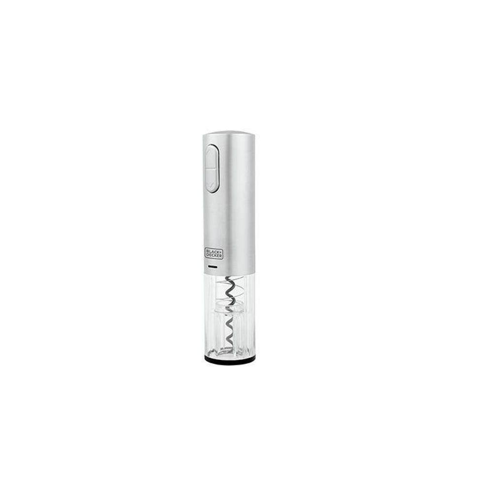 Abridor de vinho em inox usb black decker