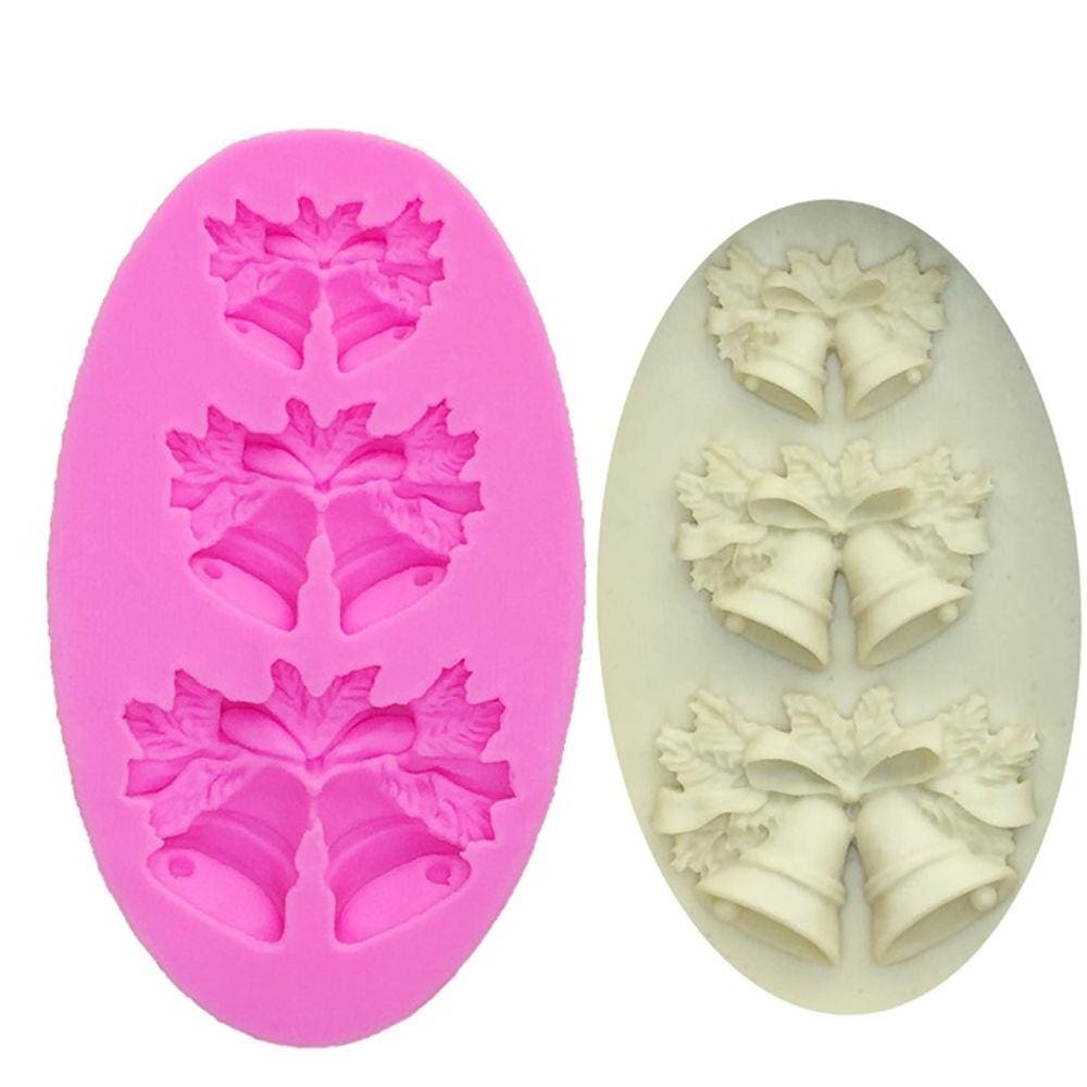 Molde De Silicone Sinos Natal
