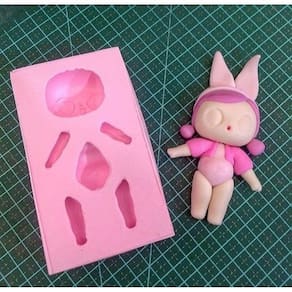 Molde De Silicone Boneca Lol