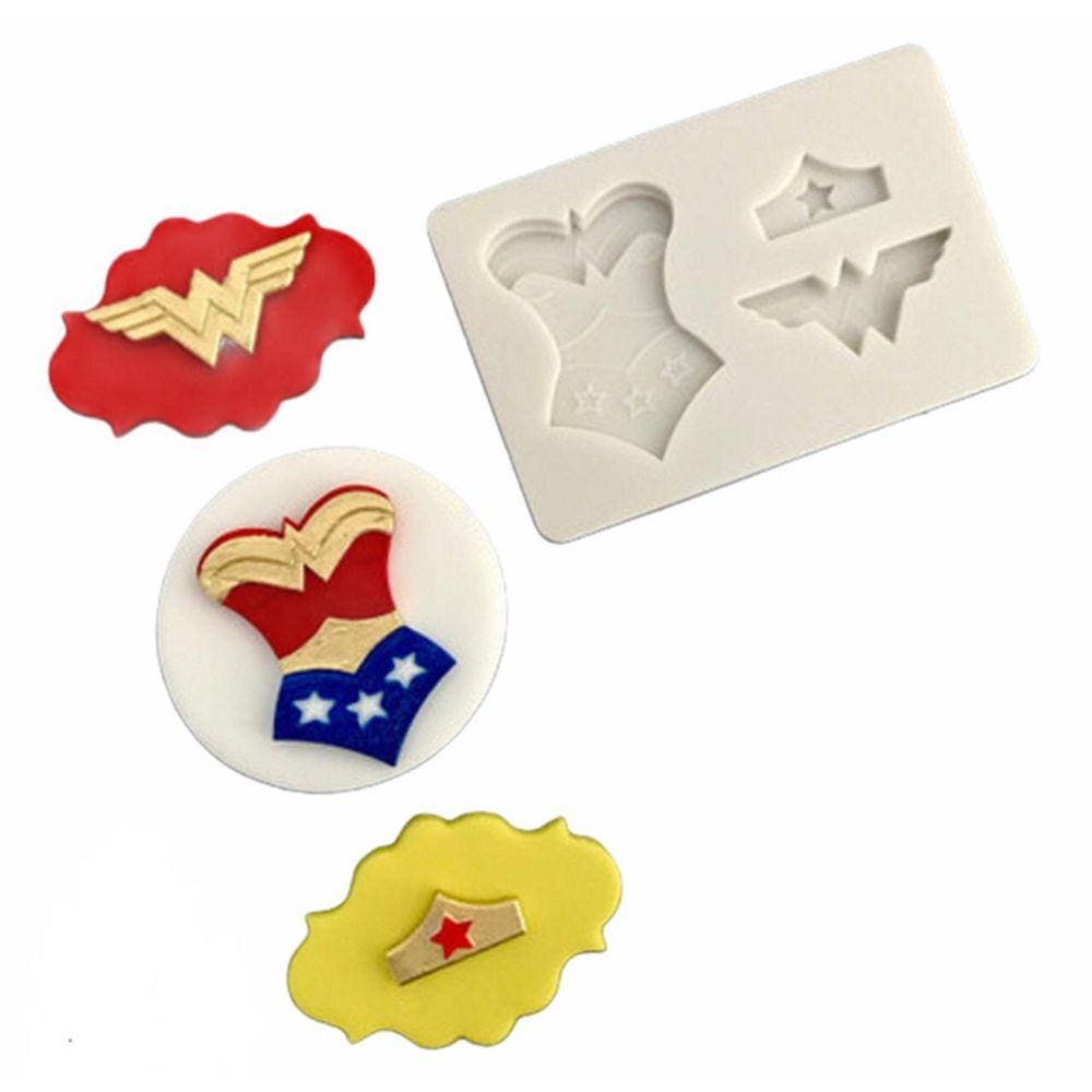 Molde De Silicone Kit Mulher Maravilha