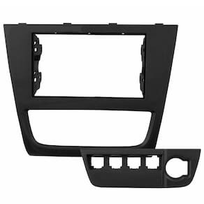 Moldura Painel 2DIN Multimidia MP5 Gol Voyage Saveiro G6 - Preta