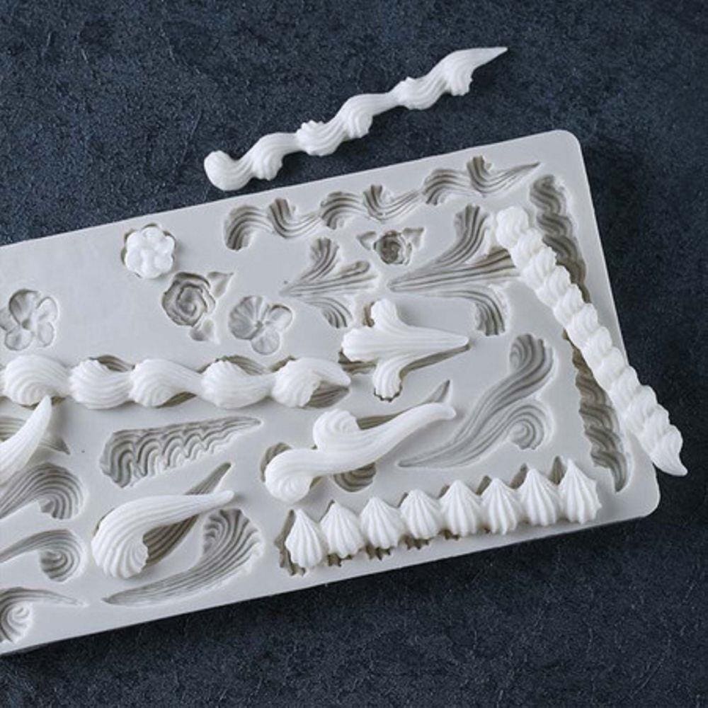 Molde De Silicone Acabamento Bicos