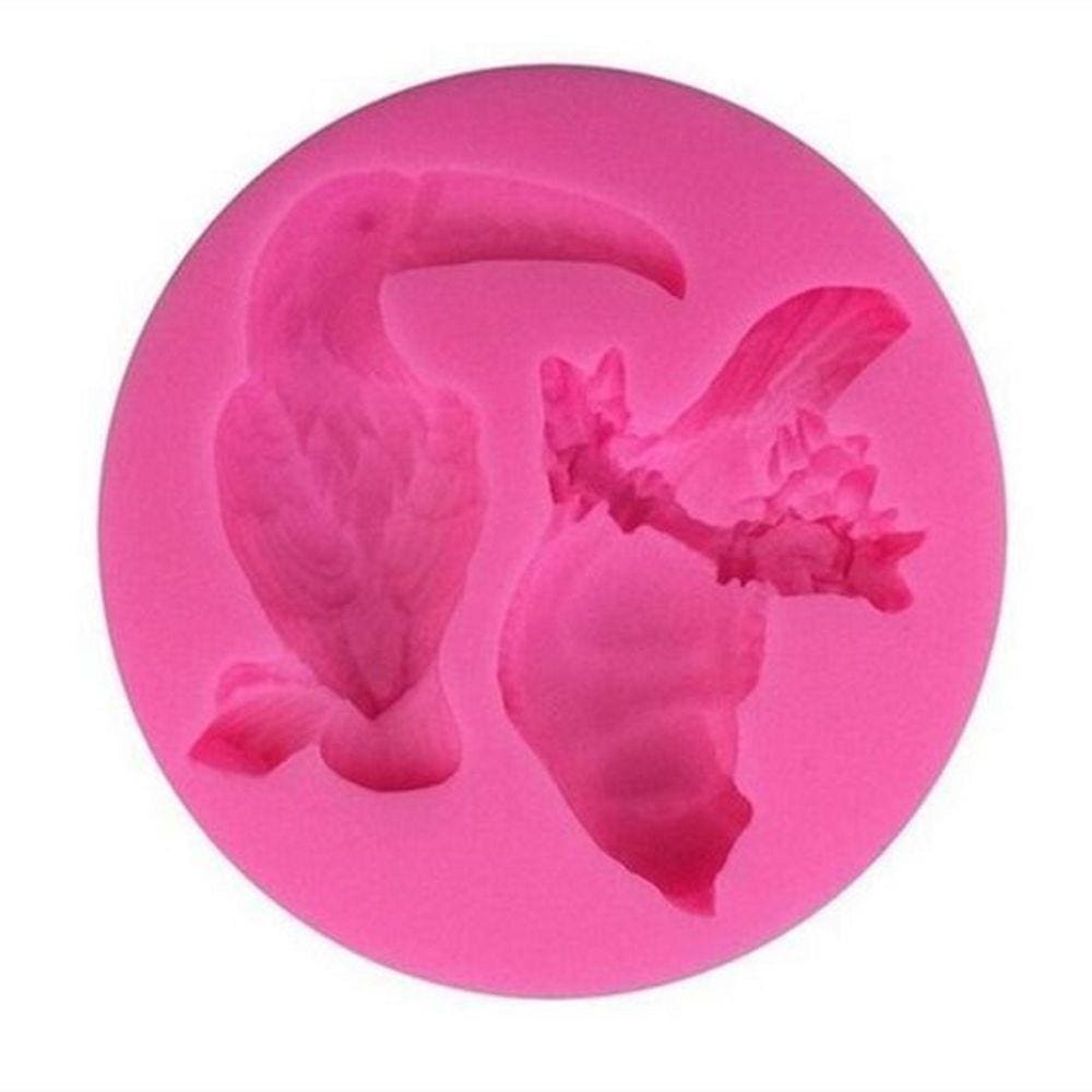 Molde De Silicone Tucano, Passaro