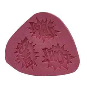 Molde De Silicone Super Herois Pow, Bang