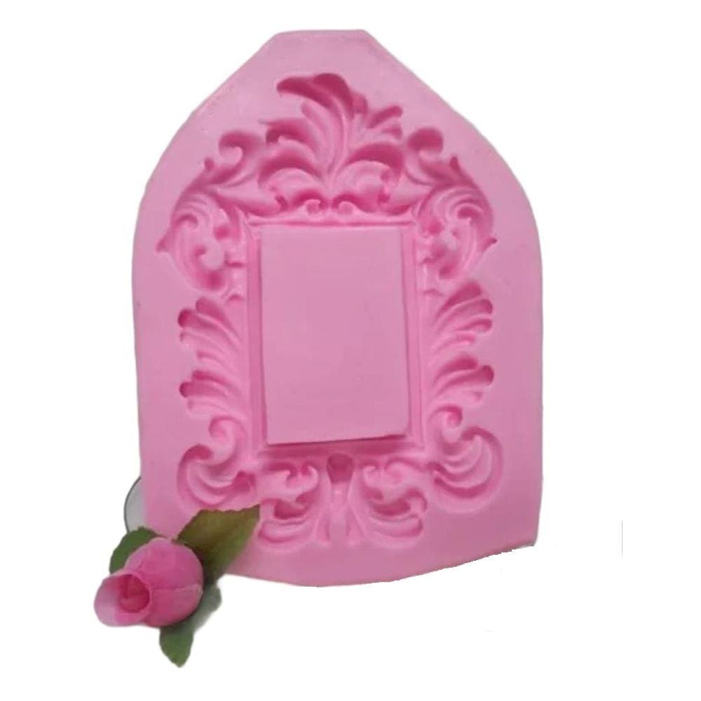 Molde De Silicone Moldura