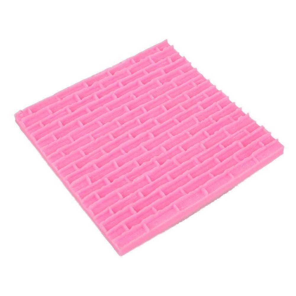 Molde De Silicone Textura Tijolo