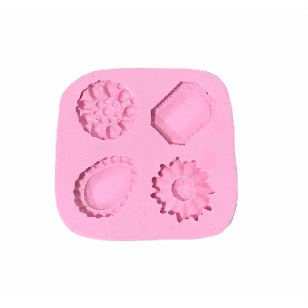 Molde De Silicone Joias, Perolas