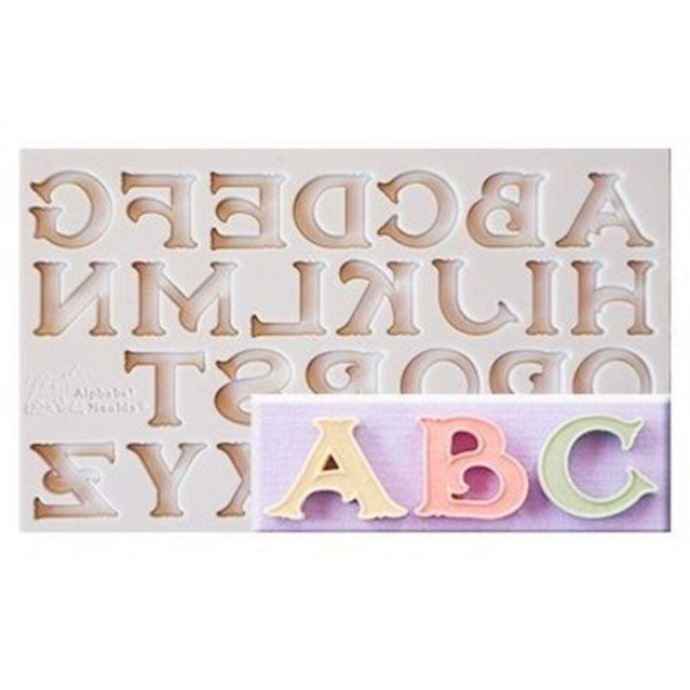 Molde De Silicone Alfabeto Abc