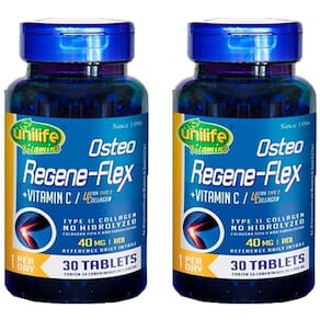 Colágeno Tipo 2 UC Regeneflex  2X 30 Tabletes  Unilife