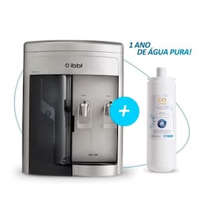 Kit 1 Ano IBBL - Purificador de Água FR600 Speciale Prata 110V + Filtro Refil Girou Trocou C+3 52071001 | 24010002 52071001 | 24010002