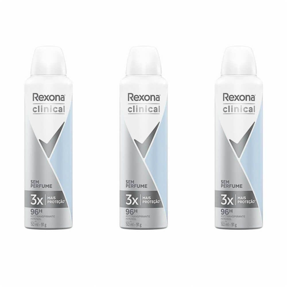 DESOD AER REXONA CLINICAL CLEAN 91G