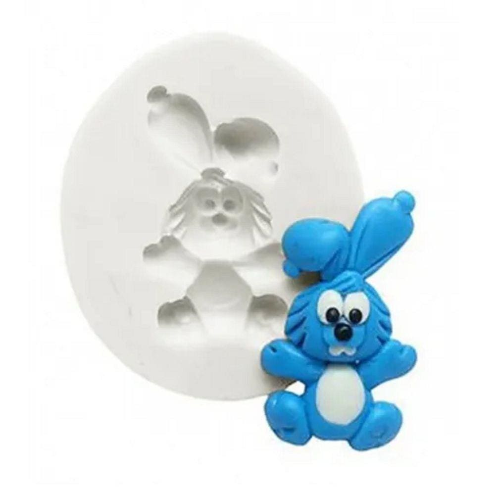 Molde De Silicone Coelho