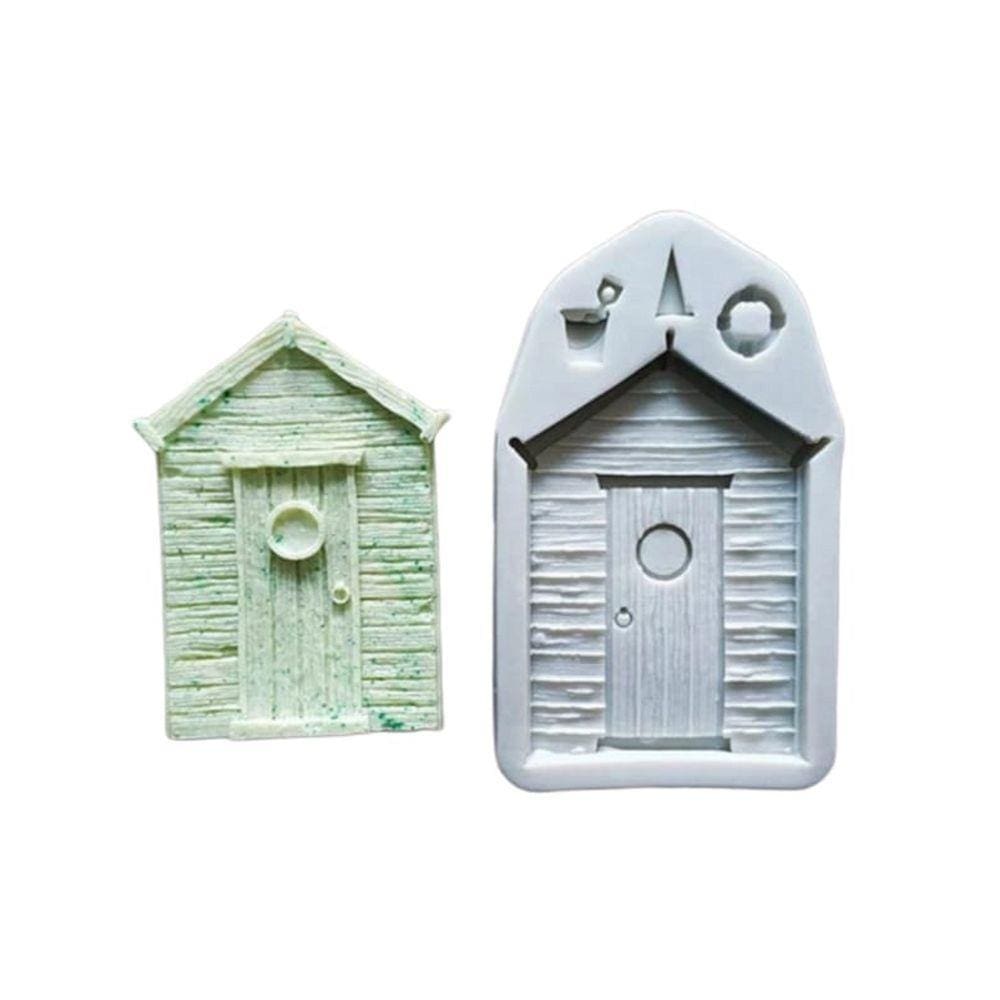 Molde De Silicone Praia, Porta , Balde