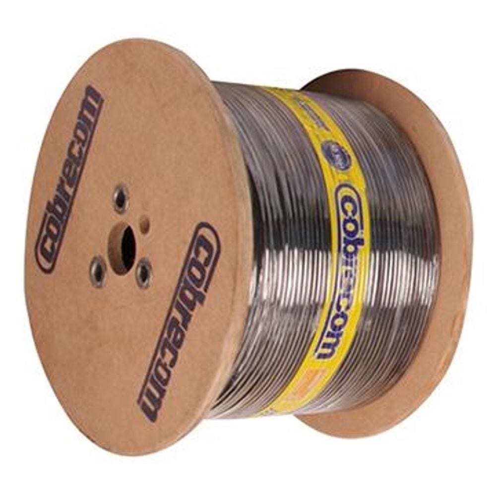 Cabo Anti Chama Flexivel 750V 4MMX700M Bobina Preto - Cobrecom